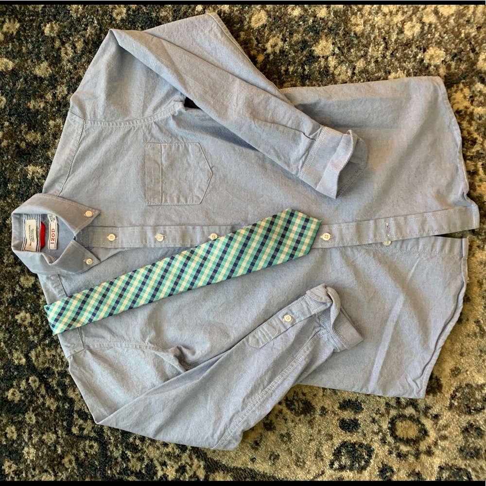 Boys shirt and tie